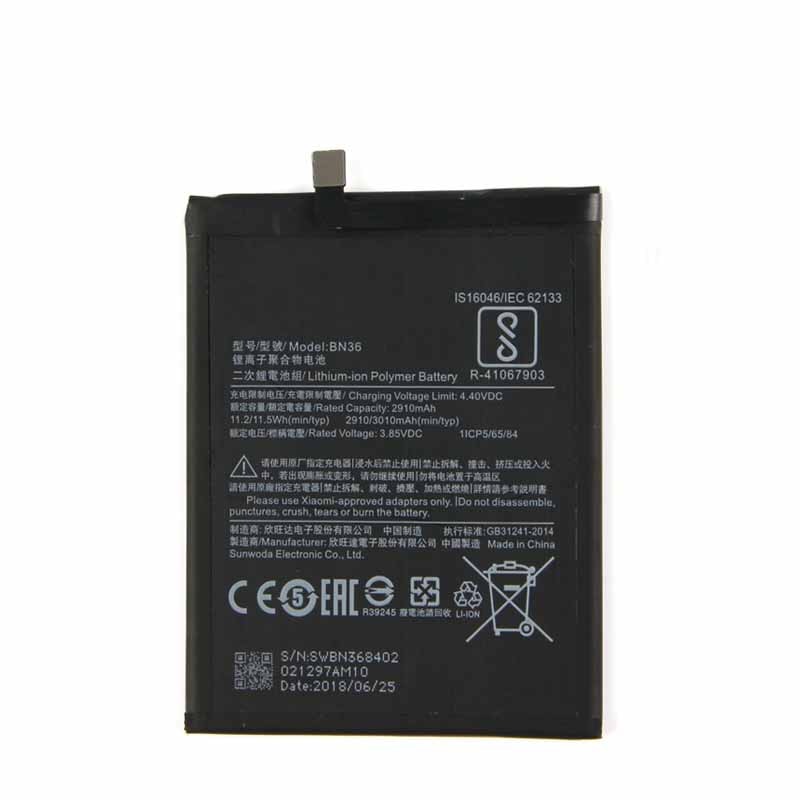 Bateria BN 36 Xiaomi Mi A2/ Mi 6X