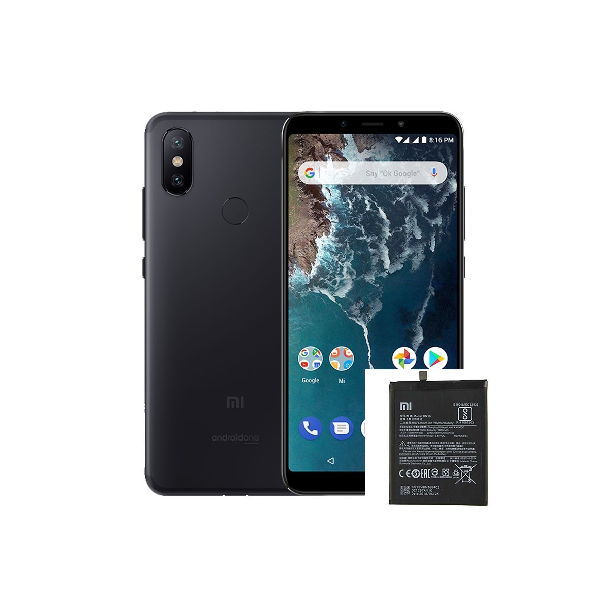 Reparacion/ cambio Bateria Xiaomi Mi A2/ Mi 6X