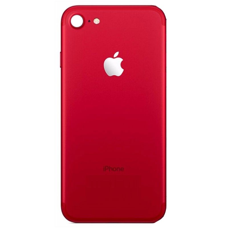 Tapa trasera iPhone 8, iPhone SE 2020 Rojo (facil instalacion)