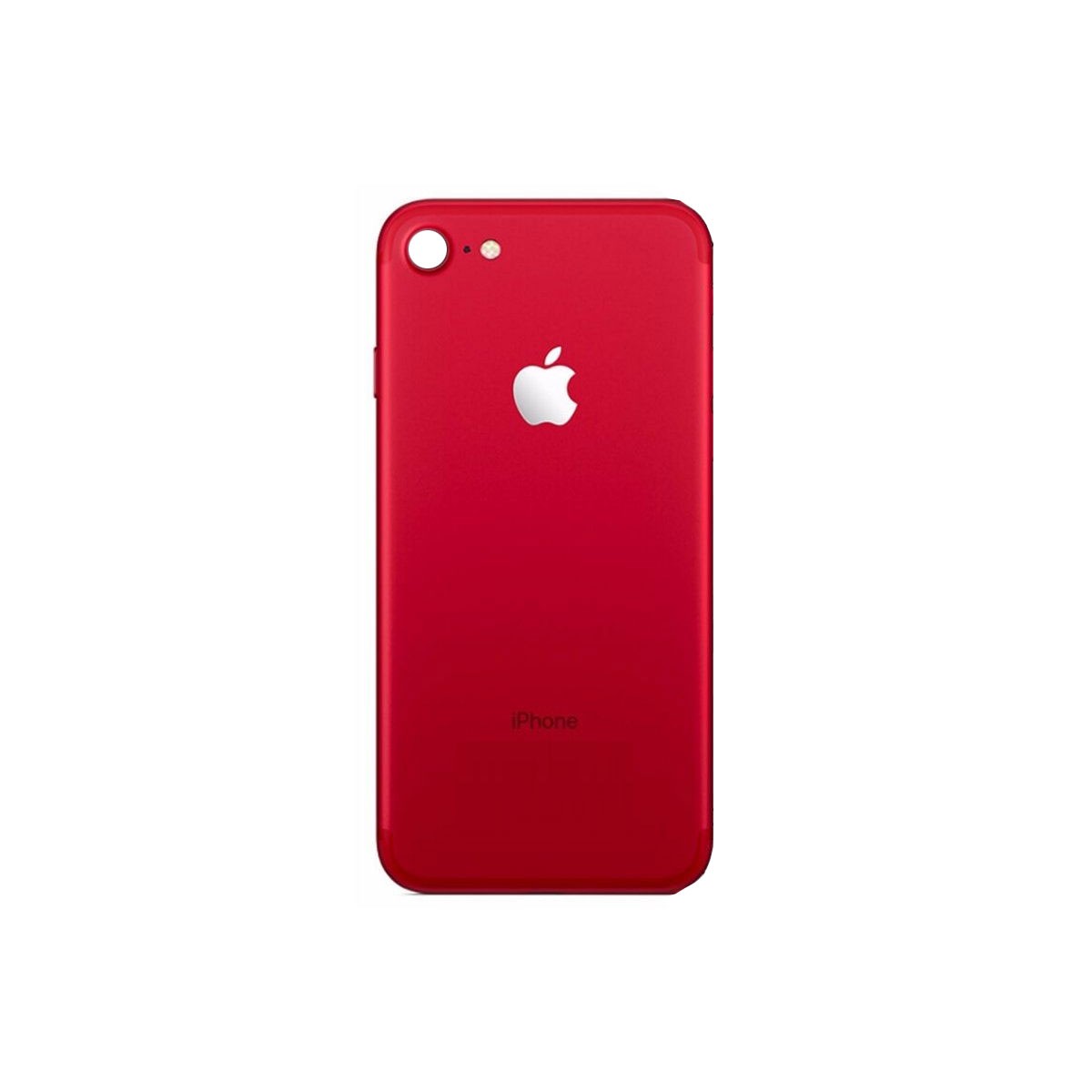 Tapa trasera iPhone 8, iPhone SE 2020 Rojo (facil instalacion)