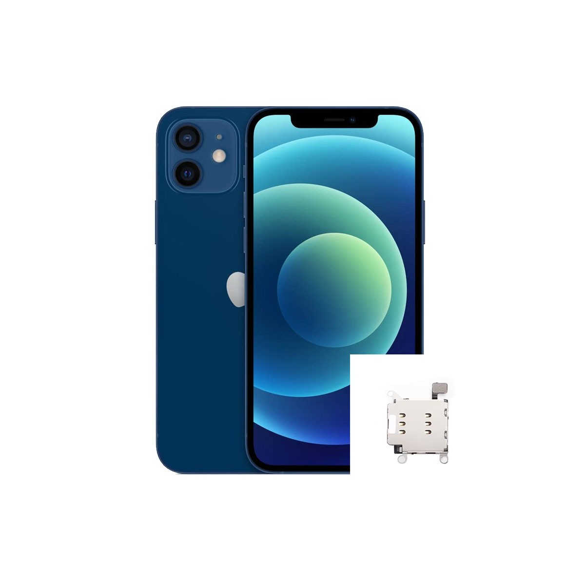 Reparacion Lector SIM iPhone 12