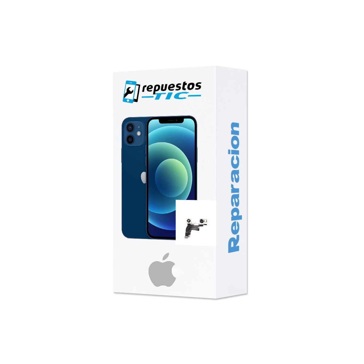 Reparacion Camara delantera frontal selfie iPhone 12