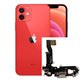 Flex conector de carga iPhone 12 Rojo