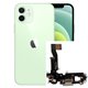Flex conector de carga iPhone 12 Negro