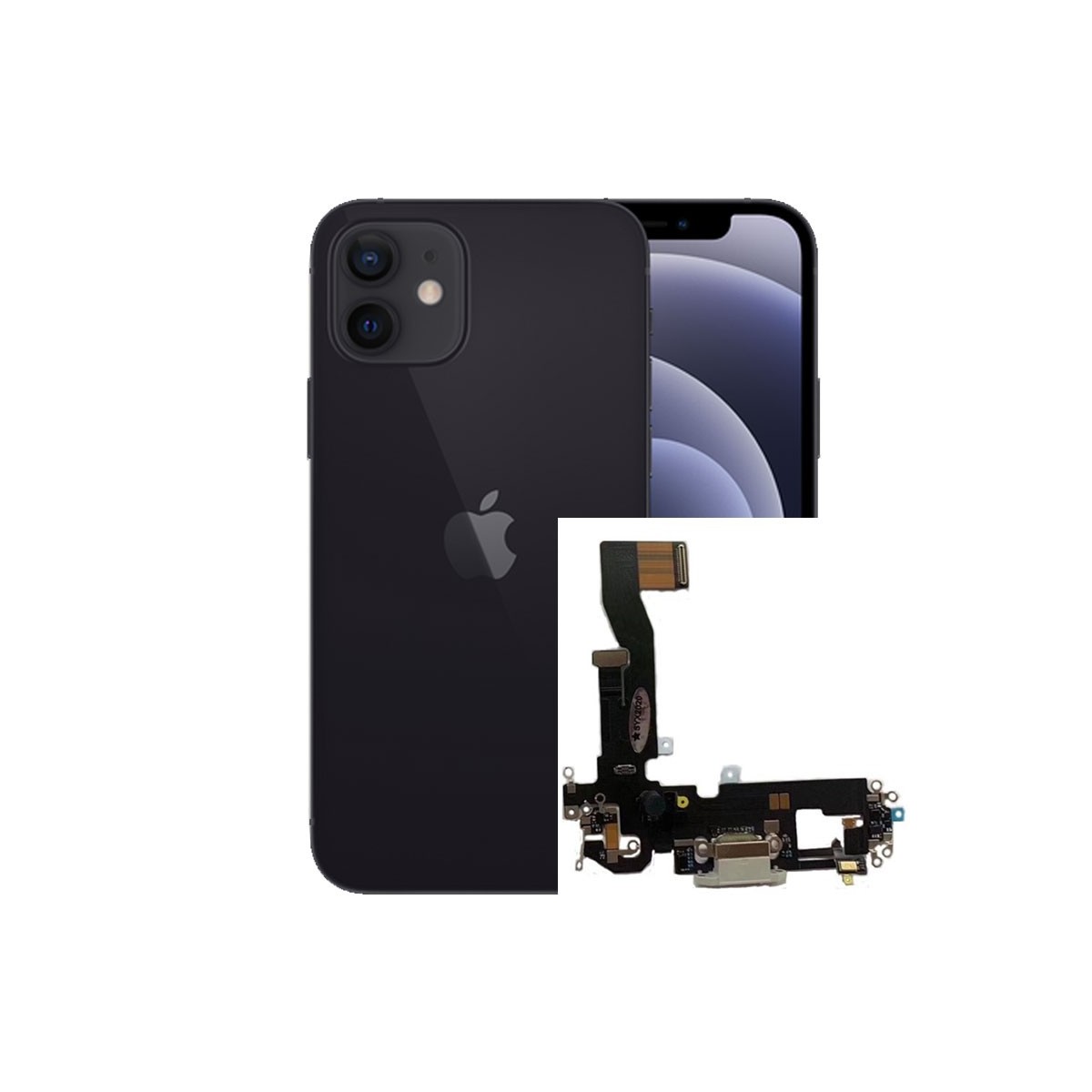 Reparacion Conector de carga iPhone 12