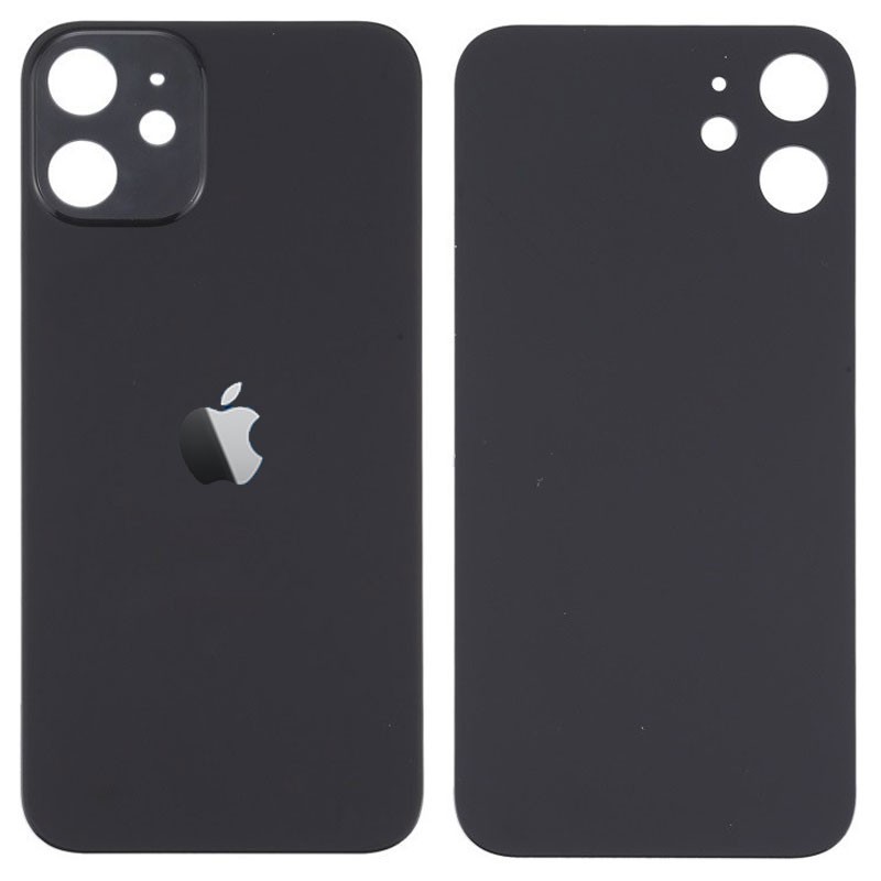 Tapa traseira iPhone 12 cor preto