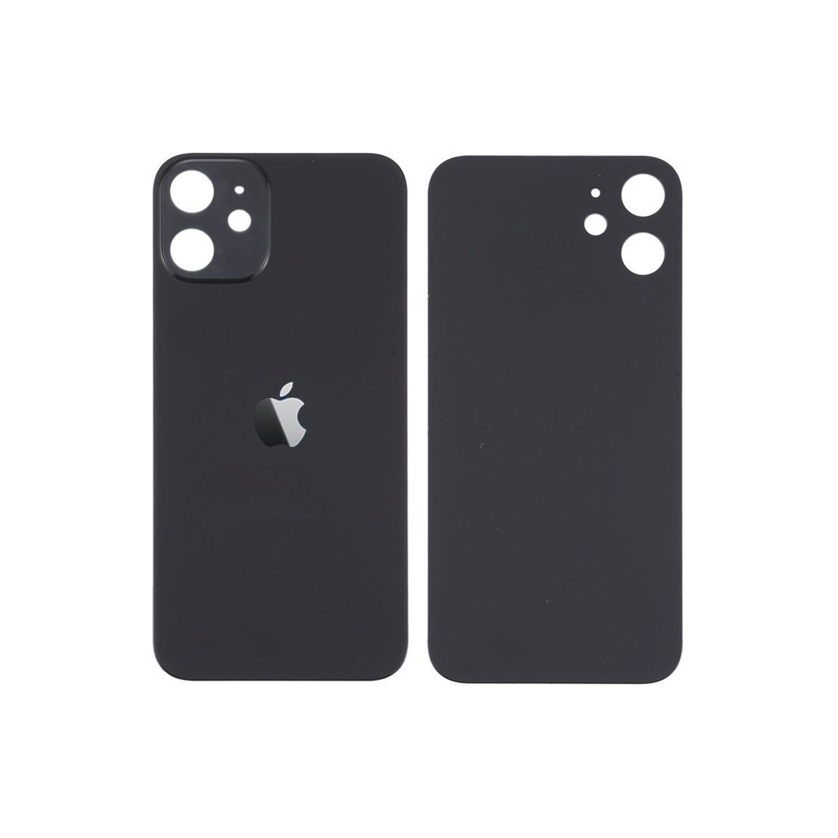 Tapa traseira iPhone 12 cor preto