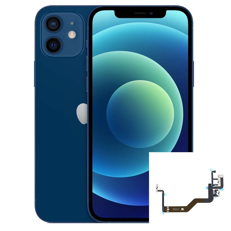 Reparacion Flex ignição e volume iPhone 12