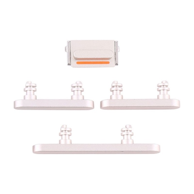 Set botones laterales iPhone 12 Plata
