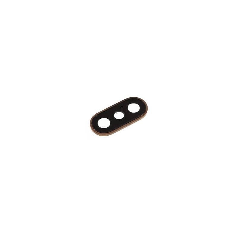 Lente de camara trasera para iPhone Xs/ Xs Max Oro