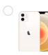 Lente Camara trasera iPhone 12/ 12 Pro Blanco