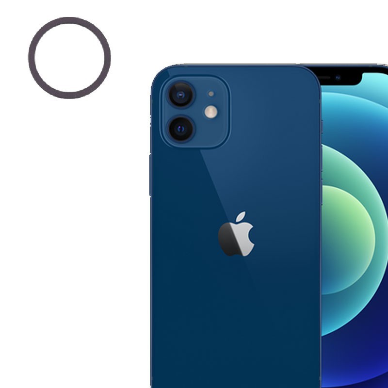 Lente Camara trasera iPhone 12/ 12 Pro Azul