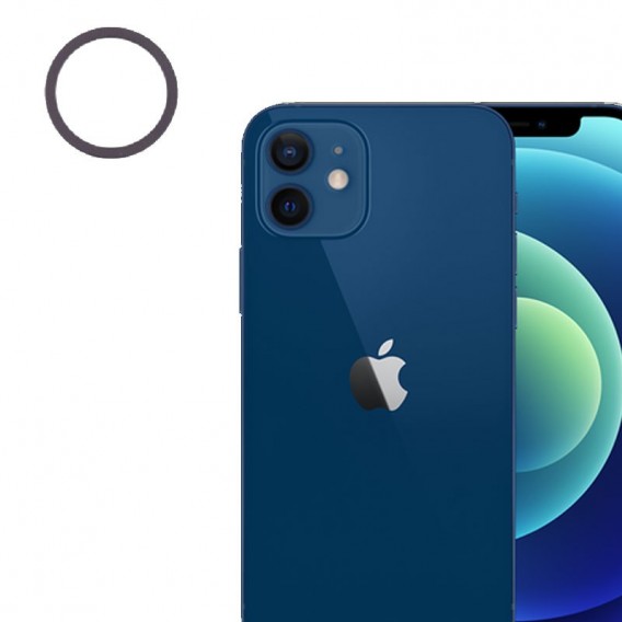 Lente Camara trasera iPhone 12/ 12 Pro Azul