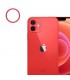 Lente Camara trasera iPhone 12/ 12 Pro Rojo