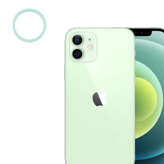 Lente Camara trasera iPhone 12/ 12 Pro Verde