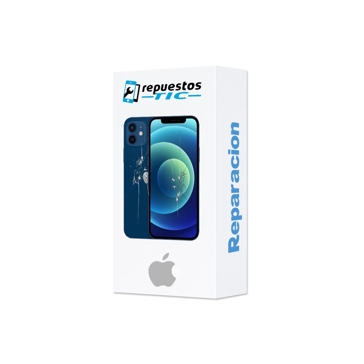 Reparacion Pantalla completa y tapa trasera iPhone 12