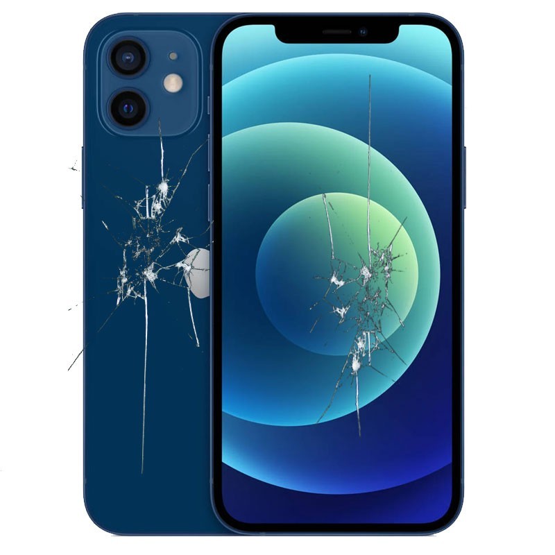 Reparacion Pantalla completa y tapa trasera iPhone 12