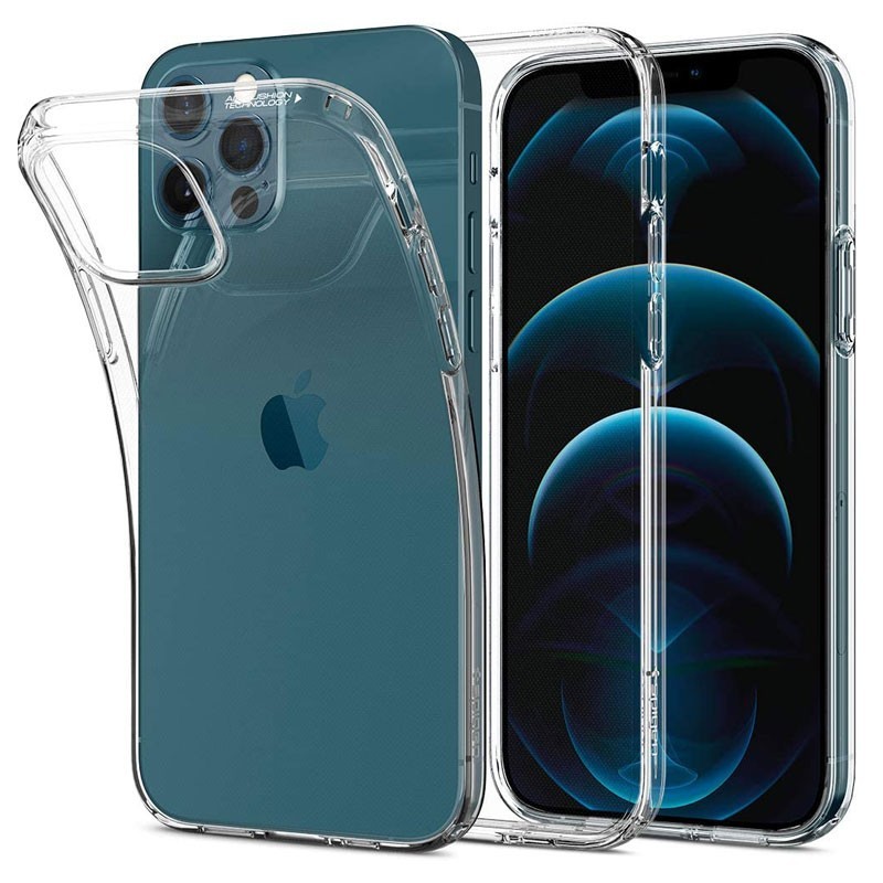 ✓ Funda gel silicona transparente iPhone 12/ 12 Pro