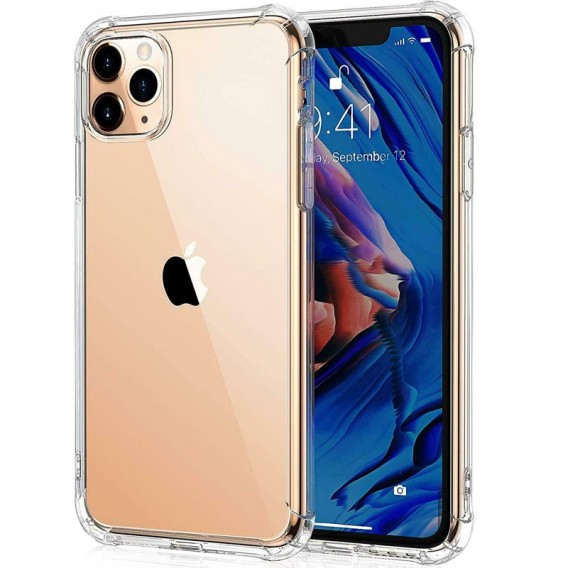 Funda gel silicona transparente iPhone 12 Pro Max
