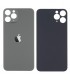 Tapa trasera iPhone 12 Pro Max Negro (grafito)