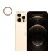 Lente Camara trasera iPhone 12 Pro Max Oro (Gold)
