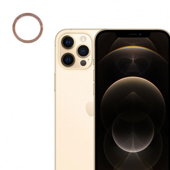 Lente Camara trasera iPhone 12 Pro Max Oro (Gold)