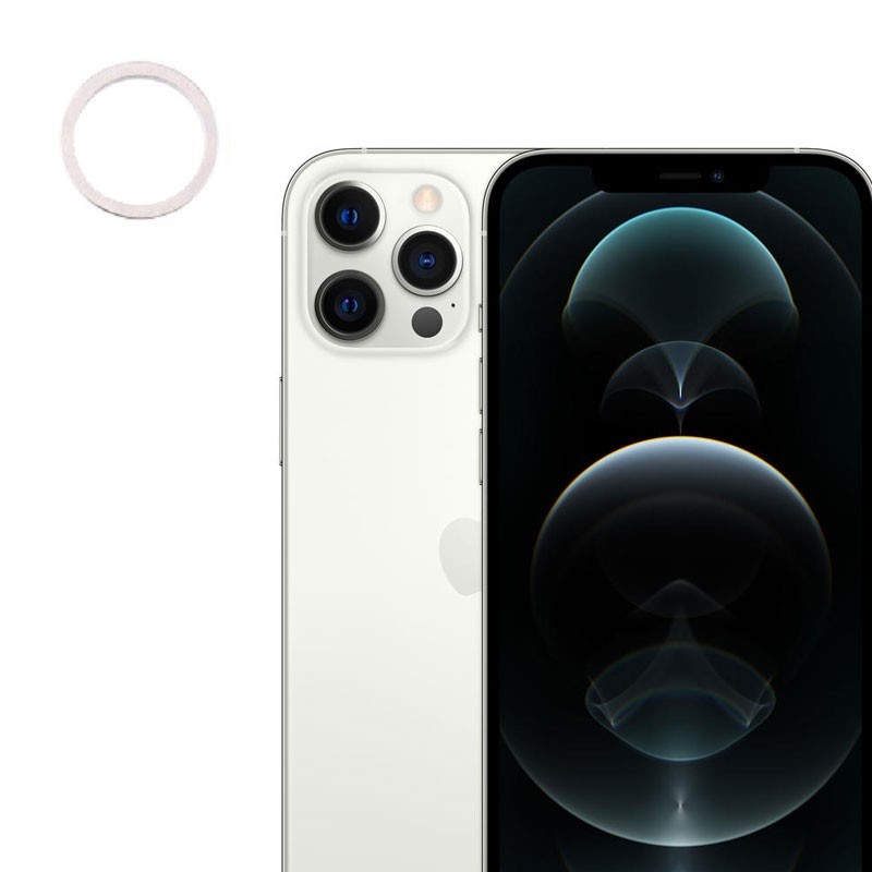 Lente Camara trasera iPhone 12 Pro Max Blanco (White)