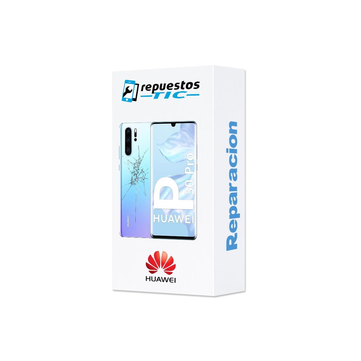 Reparacion/ cambio Tapa trasera Huawei P30 pro