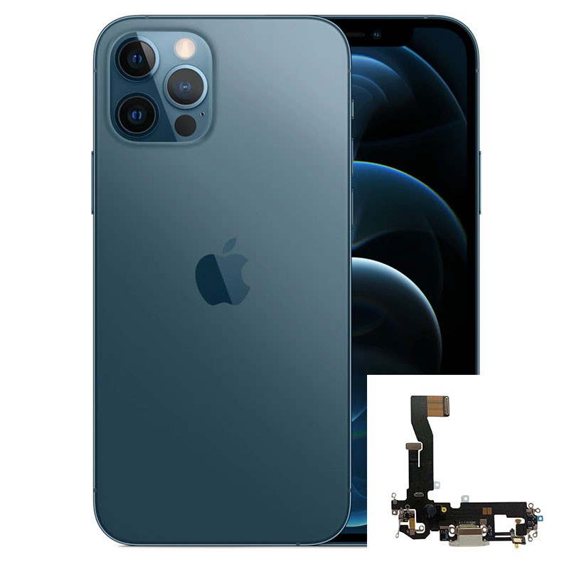 Conector de carga iPhone 12 Pro Azul (Pacific Blue)