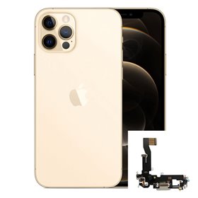 Conector de carga iPhone 12 Pro Oro (Gold)