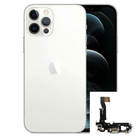 Conector de carga iPhone 12 Pro Plata (silver)