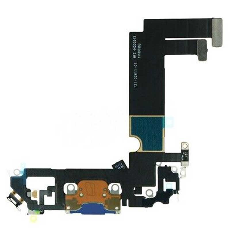 Conector de carga iPhone 12 Mini Azul