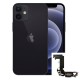 Conector de carga iPhone 12 Mini Negro