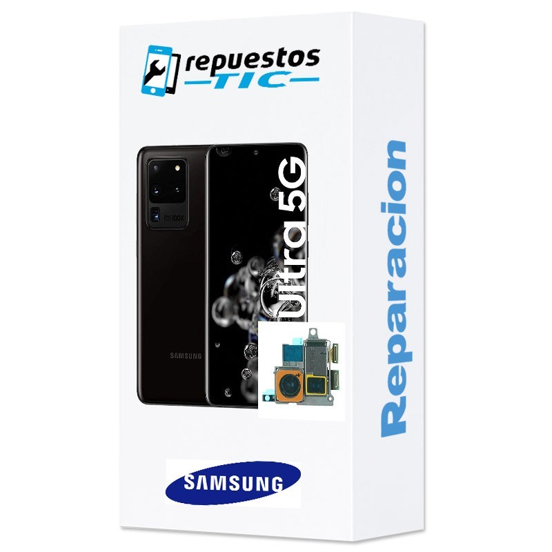 Reparacion/ cambio camara trasera principal 108 mpx samsung galaxy s20 ultra 5g g988