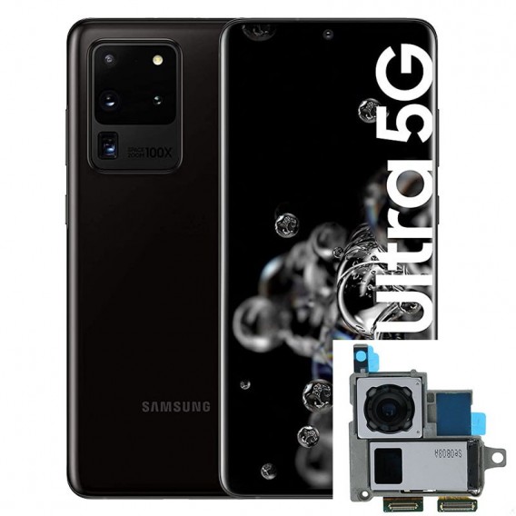Reparacion/ cambio camara trasera principal original 108 mpx samsung galaxy s20 ultra 5g g988
