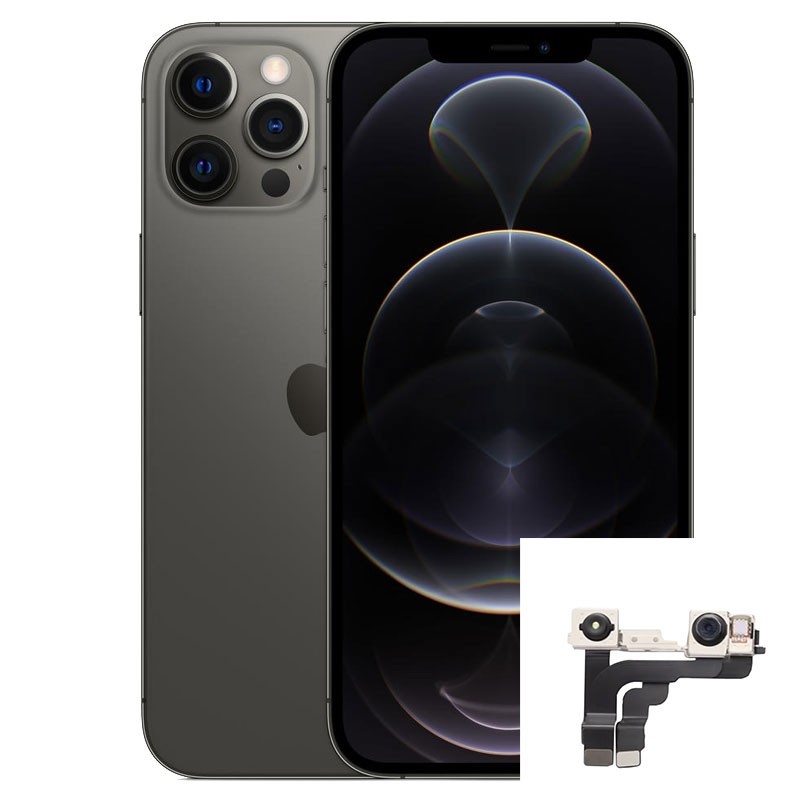 Reparacion/ cambio Camara delantera frontal iPhone 12 Pro Max
