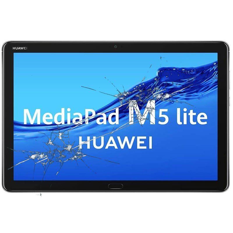Reparacion/ cambio Pantalla completa Huawei Mediapad m5 Lite 10" Negro