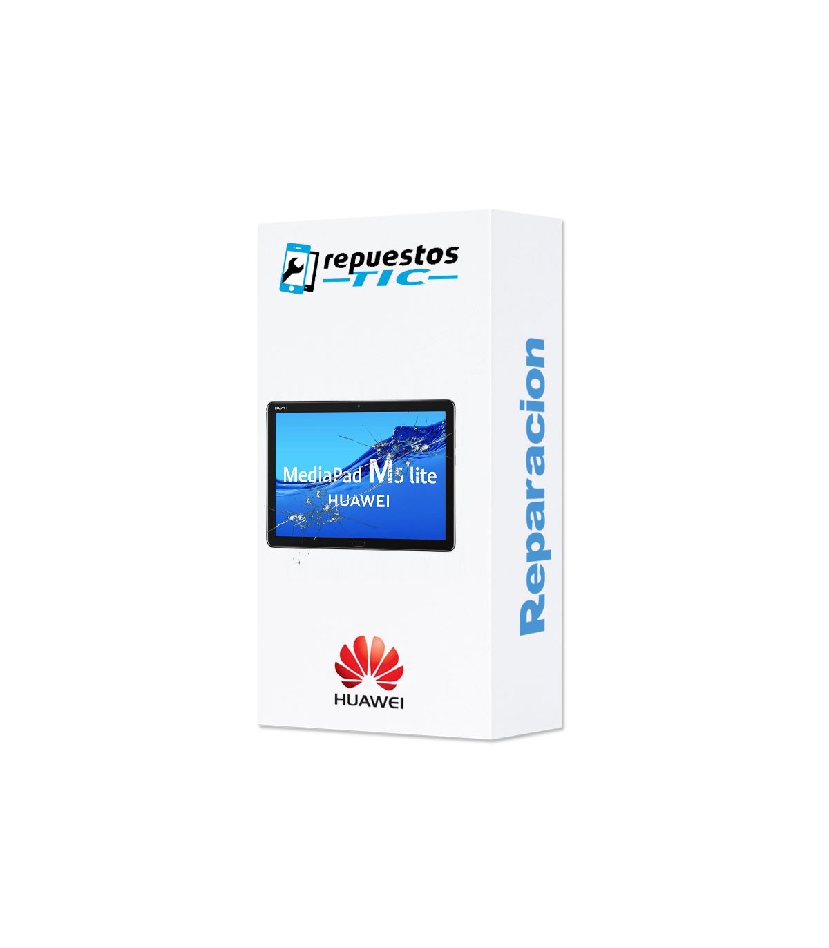 Reparacion/ cambio Pantalla completa Huawei Mediapad m5 Lite 10" Negro