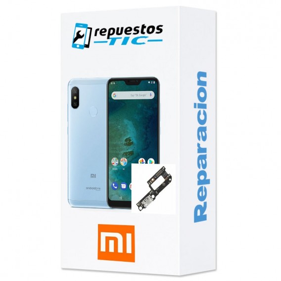 Reparacion/ cambio Conector de carga Xiaomi Mi A2 Lite