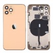 Chasis con componentes iPhone 11 Pro Max (carcasa tapa trasera + marco) Oro