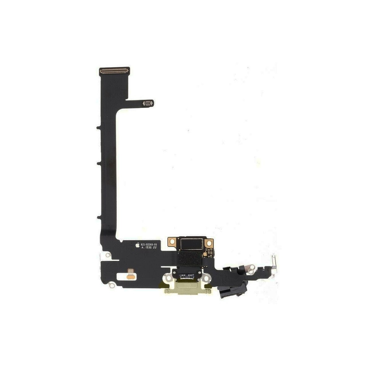Conector de carga iPhone 11 Pro Max Oro