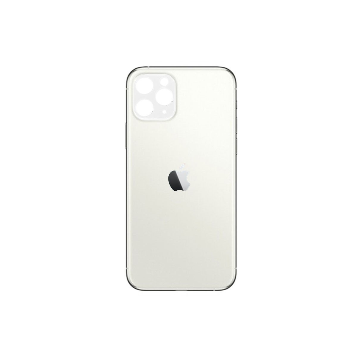 Tapa trasera iPhone 11 Pro Max Blanco/ Plata