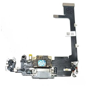 Modulo conector de carga y micro iPhone 11 Pro Plata