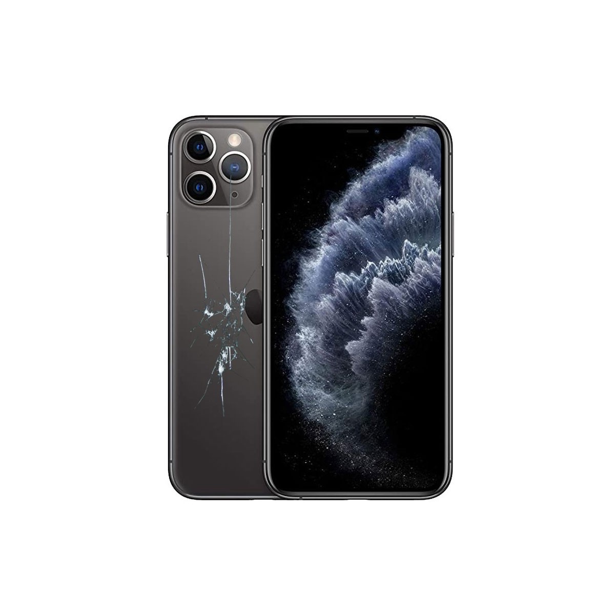Reparacion/ cambio Tapa trasera iPhone 11 Pro Negro