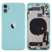 Chasis com componentes iphone 11 (carcaça tapa traseira com logo + marco) Verde