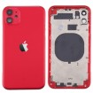 Chasis sin componentes iphone 11 (carcasa tapa trasera + marco) Rojo