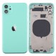 Chasis sin componentes iphone 11 (carcasa tapa trasera con logo + marco) Verde