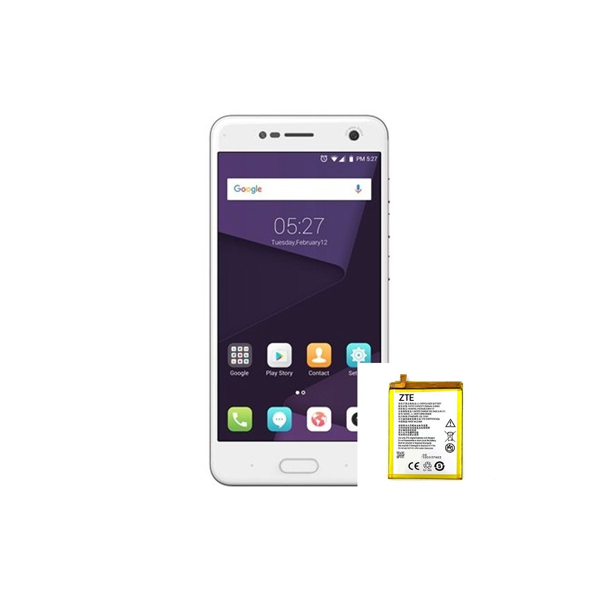 Cambio Bateria ZTE Blade V8