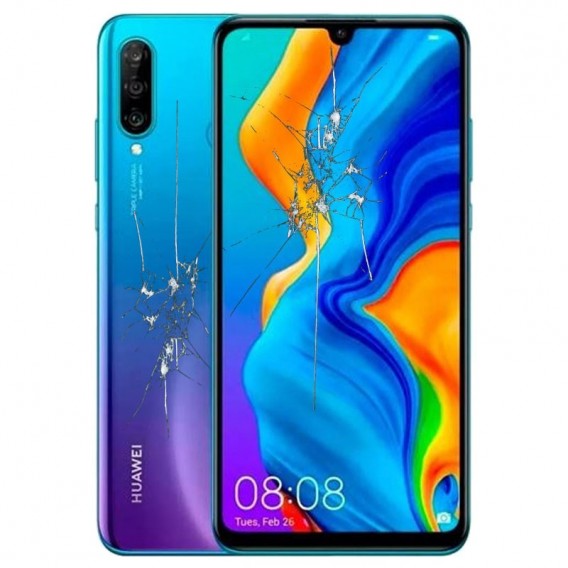 Reparacion/ cambio Pantalla completa  + tapa trasera Huawei P30 Lite