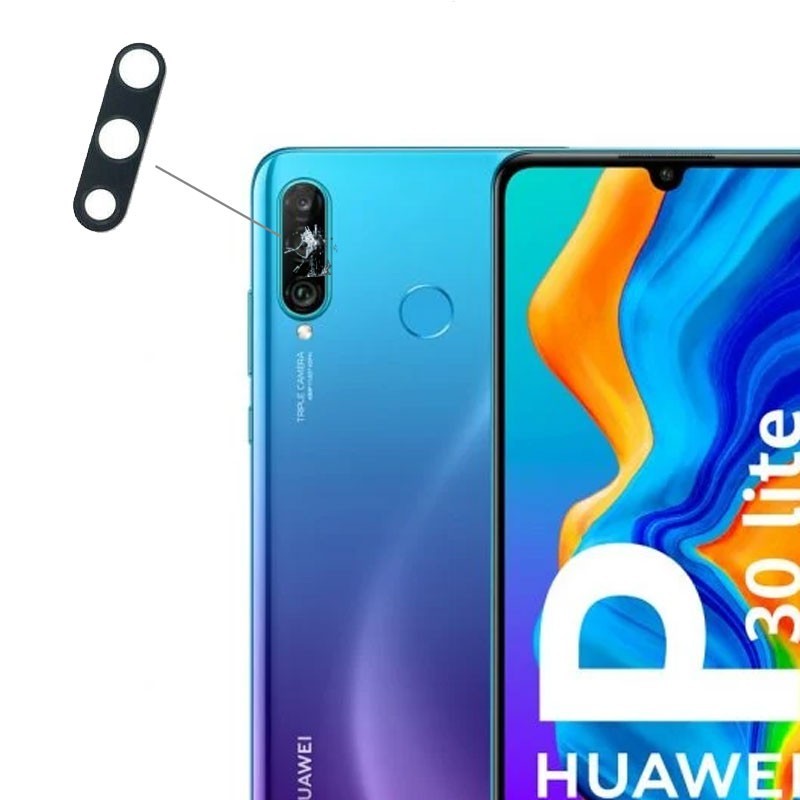 Reparacion/ cambio Lente Camara trasera Huawei P30 Lite